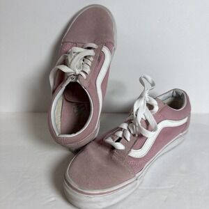 Vans Old Skool Sneakers women's size 6 pink blush classic skater casual‎